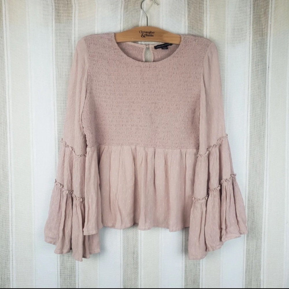 American Eagle Boho Top Blouse